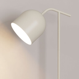 Tia Floor Lamp Black or Cream - Wilko - thumbnail 4