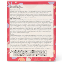 Disney Stitch Plumeria and Lychee Scented Candle 195g - Size: 12.3 x 9.2 x 9.1cm - Peach - Wilko - thumbnail 6