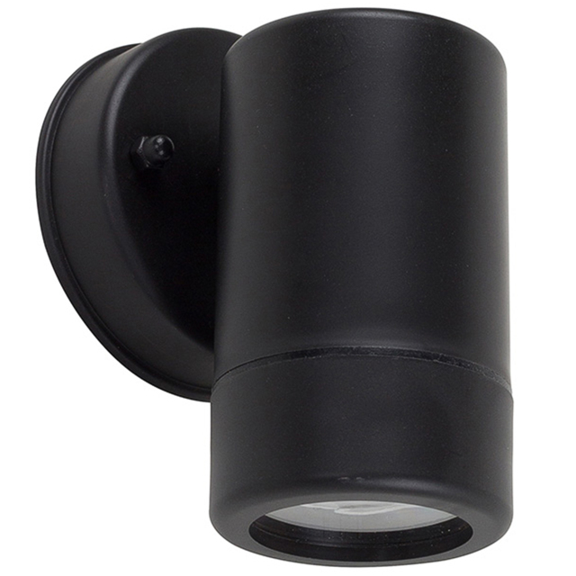 ValueLights Mellor Black Outdoor Wall Downlight - Size: 8.6 x 13 x 13cm - Wilko - image 1