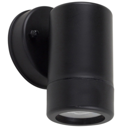 ValueLights Mellor Black Outdoor Wall Downlight - Size: 8.6 x 13 x 13cm - Wilko - thumbnail 1