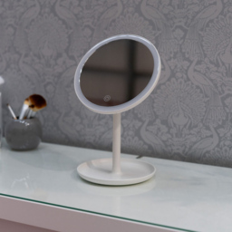 ValueLights White LED Make Up Mirror with Bluetooth Speaker - Size: 33 x 20 x 18cm - Wilko - thumbnail 6