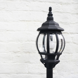 ValueLights Windsor Black Outdoor Bollard Light - Size: 42 x 25 x 25cm - Wilko - thumbnail 4