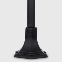 ValueLights Windsor Black Outdoor Bollard Light - Size: 42 x 25 x 25cm - Wilko - thumbnail 5