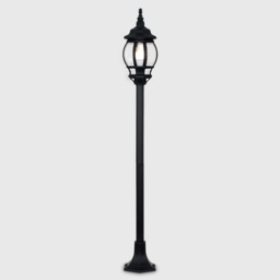 ValueLights Windsor Black Outdoor Bollard Light - Size: 42 x 25 x 25cm - Wilko - thumbnail 7