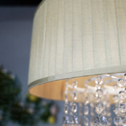Sophia XL Jewel Droplet Shade - Neutral and Clear - Wilko - thumbnail 6