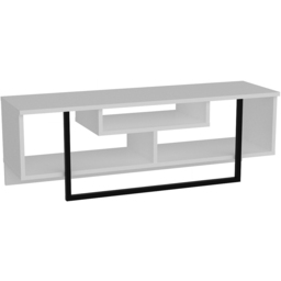 Decorotika Asal White and Black Wide TV Unit - Size: 40 x 120 x 35.2cm - Multi - Wilko - thumbnail 3