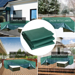 Outsunny Green Oxford Rectangular Rattan Furniture Cover 222 x 155 x 67cm - Size: 38 x 37 x 6.8cm - Wilko - thumbnail 5