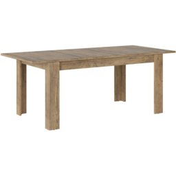 Florence Wooden 6 Seater 160 to 200cm Extending Dining Table Chestnut and Matera Grey - Brown - Furniture to Go - Wilko - thumbnail 5