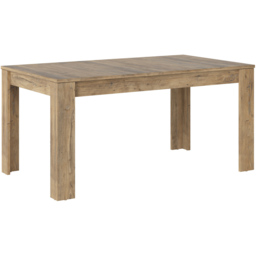 Florence Wooden 6 Seater 160 to 200cm Extending Dining Table Chestnut and Matera Grey - Brown - Furniture to Go - Wilko - thumbnail 3