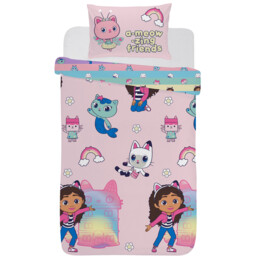 Gabbys Dollhouse Rainbow House Duvet Set - Wilko - thumbnail 4