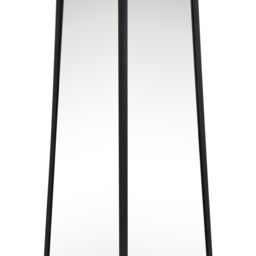 MirrorOutlet The Obelisk Black Metal Edged Mirrored Ornament 120 x 25cm - Wilko - thumbnail 6
