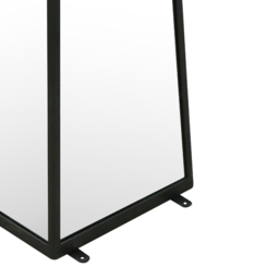 MirrorOutlet The Obelisk Black Metal Edged Mirrored Ornament 120 x 25cm - Wilko - thumbnail 5