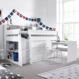 Ersa White Mid Sleeper - Size: Single - Bedmaster - Wilko - thumbnail 6