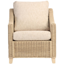 Desser Furniture Dijon Cotton Cream Armchair - Size: Single - Wilko - thumbnail 4