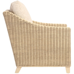 Desser Furniture Dijon Cotton Cream Armchair - Size: Single - Wilko - thumbnail 5
