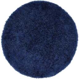 Origins Chicago Indigo Round Rug 133cm - Size: 133 x 133cm - Blue - Origins Rugs - Wilko - thumbnail 1