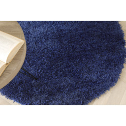 Origins Chicago Indigo Round Rug 133cm - Size: 133 x 133cm - Blue - Origins Rugs - Wilko - thumbnail 4