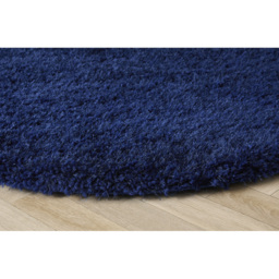 Origins Chicago Indigo Round Rug 133cm - Size: 133 x 133cm - Blue - Origins Rugs - Wilko - thumbnail 5