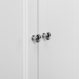Teamson Home Stratford 2 Door Removable Wall Cabinet - Size: 61.0 x 20.3 x 56.5cm - White - Wilko - thumbnail 6