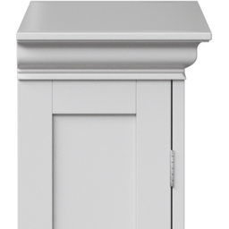 Teamson Home Stratford 2 Door Removable Wall Cabinet - Size: 61.0 x 20.3 x 56.5cm - White - Wilko - thumbnail 7