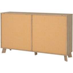 Furniture To Go Ikast 6 Drawer Brown and White Chest of Drawers - Wilko - thumbnail 6