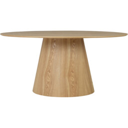 Palma Oval Dining Table Natural - Size: 4 Seater - Wilko - thumbnail 3