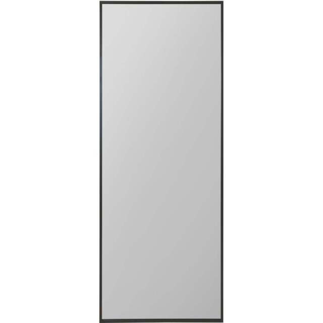MirrorOutlet The Artus Black Aluminium Edged Wall Mirror 150 x 60cm - Wilko - image 1
