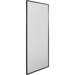 MirrorOutlet The Artus Black Aluminium Edged Wall Mirror 150 x 60cm - Wilko - thumbnail 4