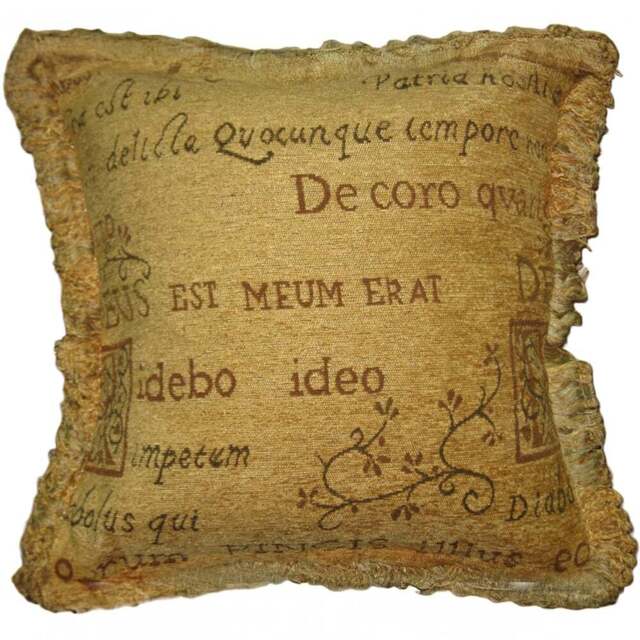 Intimates Latin Large Filled Cushion 56 x 56cm 2 Pack - Cream - Wilko - image 1