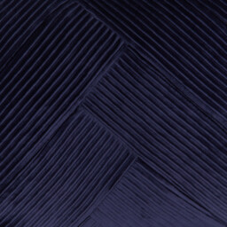 Piper Pleated Velvet Cushion - Navy - My Home - Wilko - thumbnail 4