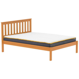 Denver Double Pine Wooden Bed - Brown - Birlea - Wilko - thumbnail 4
