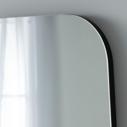 Yearn Hoxton Organic Full Length Mirror 170 x 70cm - Black - Wilko - thumbnail 4