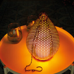 Luxform Palmyra USB Rechargeable LED Light - Size: 18 x 18 x 67cm - Pink - Wilko - thumbnail 6