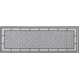 JVL Avanti Grey Rubber Backed Door Mat and Runner Set - Size: 75 x 50 x 5cm - Black - Wilko - thumbnail 6