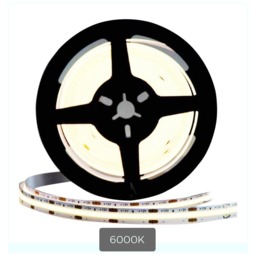 Ener-J 12V 6000K COB LED Strip Lights 5 meters - Size: 5m - White - Wilko - thumbnail 7