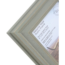 Keswick Sage Rustic Frame - Sage/6x4in - Size: A6 - The Port. Co Gallery - Wilko - thumbnail 4