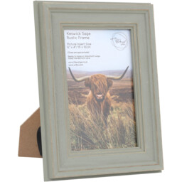 Keswick Sage Rustic Frame - Sage/6x4in - Size: A6 - The Port. Co Gallery - Wilko - thumbnail 3