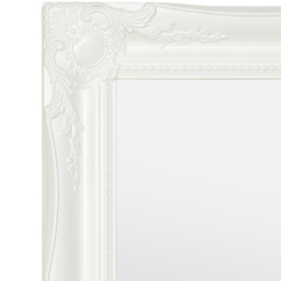 MirrorOutlet Hamilton White Shabby Chic Wall Mirror 76 x 66cm - Wilko - thumbnail 6