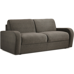 Jay-Be Deco 3 Seater Brushed Twill Pewter Sofa Bed with e-Sprung Mattress - Grey - Wilko - thumbnail 3