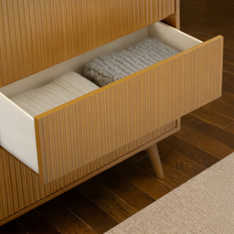 Teamson Home Tremolo 5 Drawer Natural Dresser - Wilko - thumbnail 6