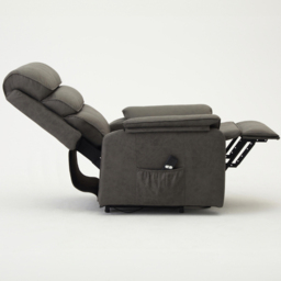 Home Detail Blair Dark Grey Electric Recliner Chair - Size: Single - Wilko - thumbnail 5