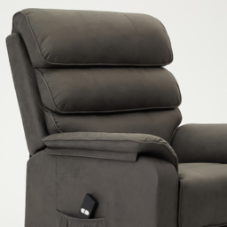Home Detail Blair Dark Grey Electric Recliner Chair - Size: Single - Wilko - thumbnail 4