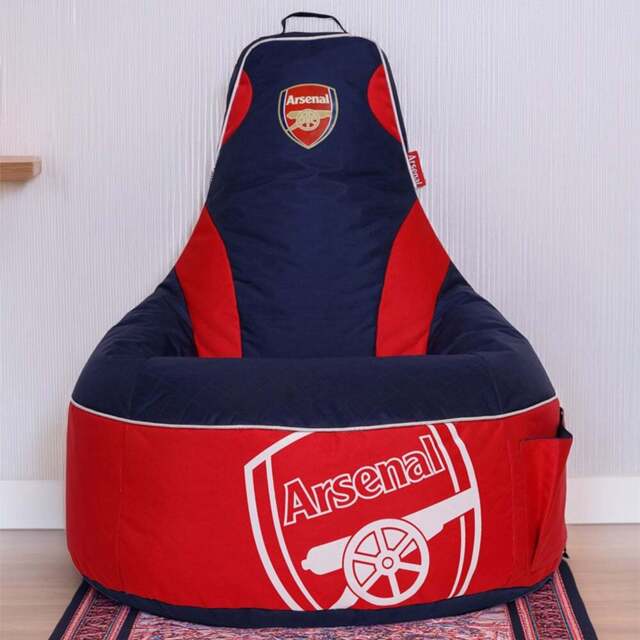 Kaikoo Arsenal Bean Bag Gaming Chair - Red - Wilko - image 1