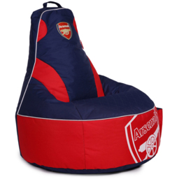 Kaikoo Arsenal Bean Bag Gaming Chair - Red - Wilko - thumbnail 3