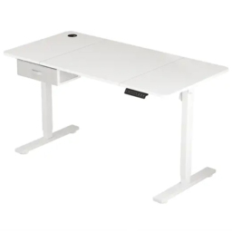 Easton Height Adjustable Electric Computer Desk White - Size: 75 x 120 x 60cm - MCC - Wilko - thumbnail 3
