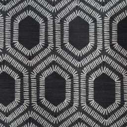 Divante Iona Geo Duvet Cover and Pillowcase Set - Black/King - Wilko - thumbnail 4