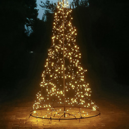 Xmas Haus 720 LED Warm White 2.5m - Size: 136 x 250 x 136cm - Black - Wilko - thumbnail 3