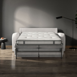 Jay-Be Deco 2 Seater Brushed Twill Sky Sofa Bed with e-Sprung Mattress - Blue - Wilko - thumbnail 6