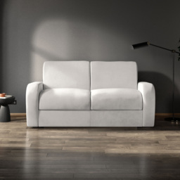 Jay-Be Deco 2 Seater Brushed Twill Sky Sofa Bed with e-Sprung Mattress - Blue - Wilko - thumbnail 7