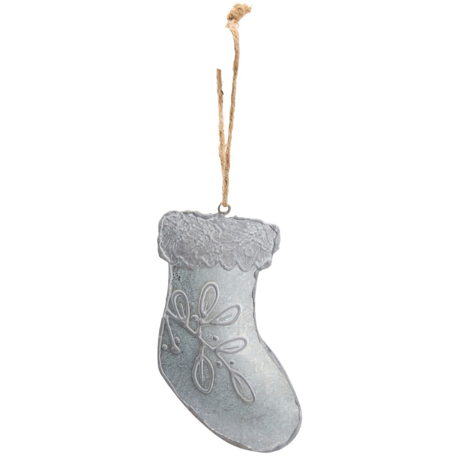 Metal Sock HangerGrey - Santa's Chalet - Wilko - image 1